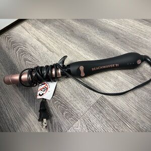 Beachwaver B1 Black and Pink Hair Curler